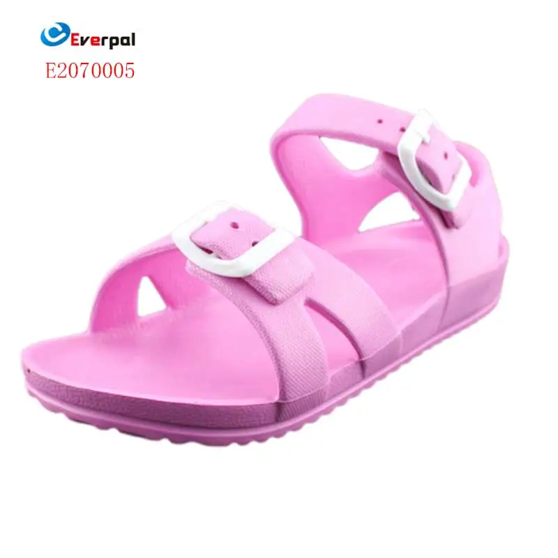 Sandali rosa in EVA per bambini morbidi e leggeri